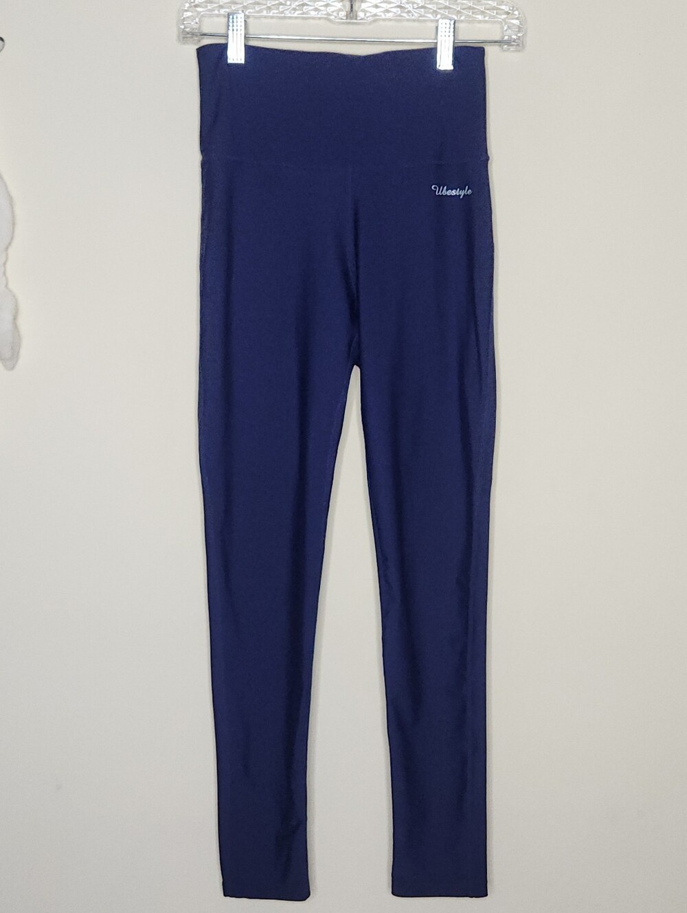 UBESTYLE Women's UPF 50+  High-Waisted Swim Pants/Rash Guard in Navy - Picture 6 of 12